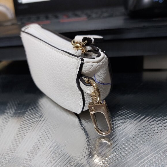 DKNY Clip On Handbag Keychain Mini Bag Coin Purse Pouch Smooth Leather Style 2 - Picture 9 of 11